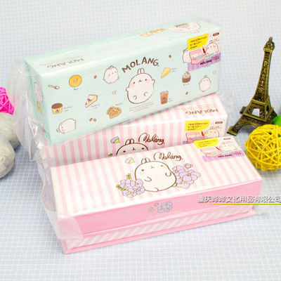 供應(yīng)批發(fā)和創(chuàng)HC-06884兔寶寶雙層紙盒文具盒——重慶嘩嘩文化用品專業(yè)供應(yīng)